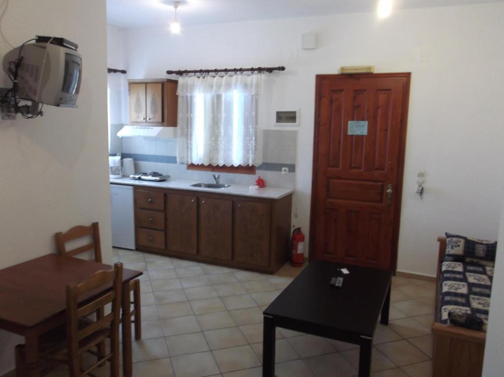 Stella Apartments Marathókampos Habitación foto